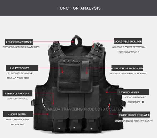 Outdoor Field Supplies New Amphibious Vest Combat Training Vest