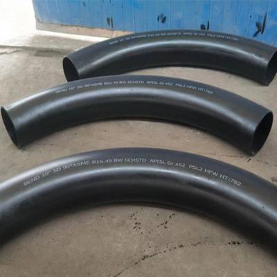 A860 WPHY Carbon Steel Bend , ANSI B16.9 90 Degree Pipe Bend DSAW 3D
