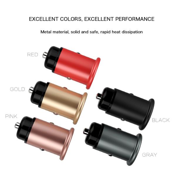 4.8A Dual USB CAR CHARGER  Universal Compatible HOCO USB CAR CHARGER for all electronics
