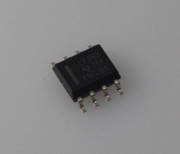 LF353DR Dual JFET Op-Amp 4MHz Bandwidth Low Noise High Input Impedance Wide Supply Range (±18V) Low Power Fast Slew Rate TO-99/DIP Package - Ideal for Audio & Precision Circuits
