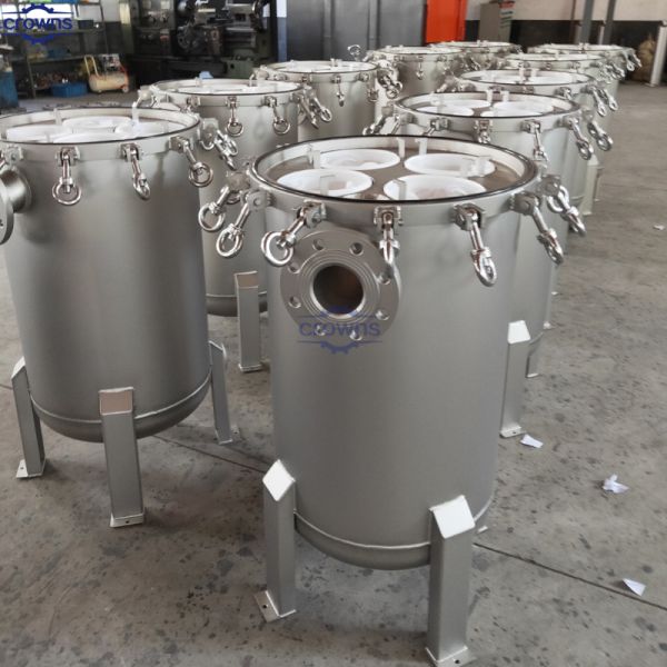 SUS304/316L корпус фильтрующего мешка для грубой фильтрации и предварительной фильтрации