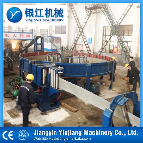 Horizontal Steel Strip Accumulator 15kw Spiral Accumulator For Tube Mill Pipe Production Line