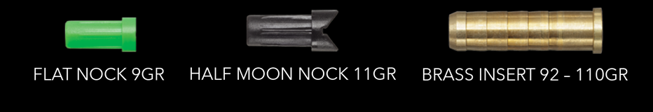 3K Cross Woven Fiber Xbow Crossbow Arrows Bolt 18/20/22 