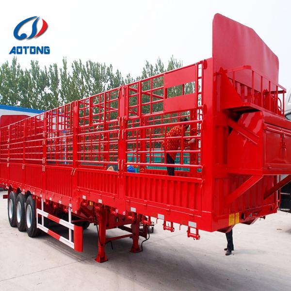 40ft-48ft Livestock Trailer with Mechanical or Air Suspension