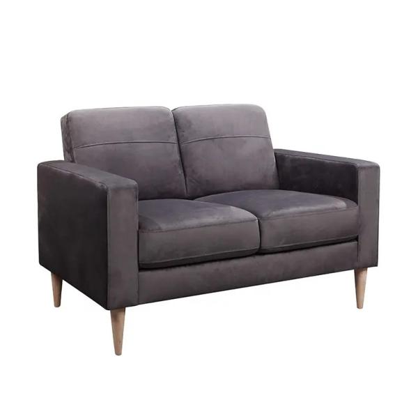 Velvet Breathable Home Furniture Sofas 140x73x79CM For Living Room