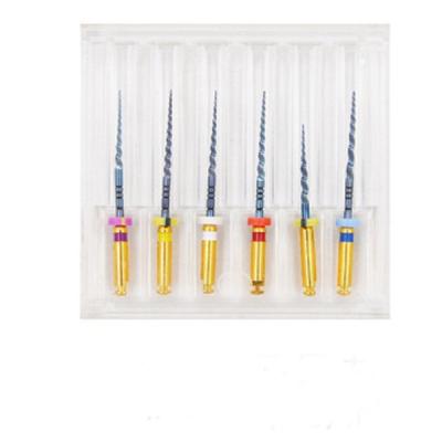 Arquivos Endo dentais dourados super atarraxamento dental K da ativação NITI do calor do grande