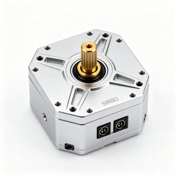 Precision Waist Rotation Servo Seat for Humanoid Robots Custom CNC Machining China
