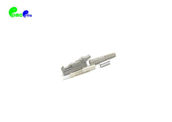 E2000 Simplex 2.0mm MM PC Beige Fiber Optic Connectors Reusable Passive Component