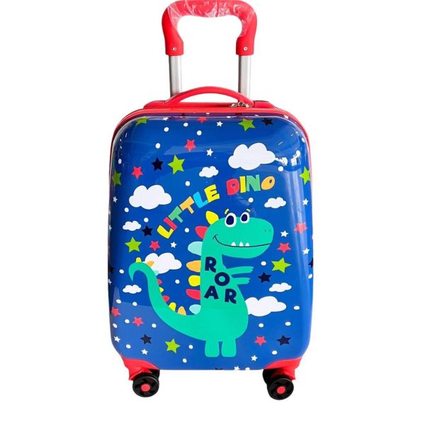 Детский чемодан с четырьмя колесами