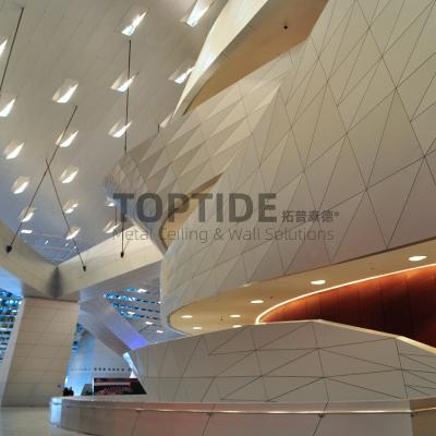 Acoustic Aluminium Ceiling Board Construction Suspended Ceiling Grid