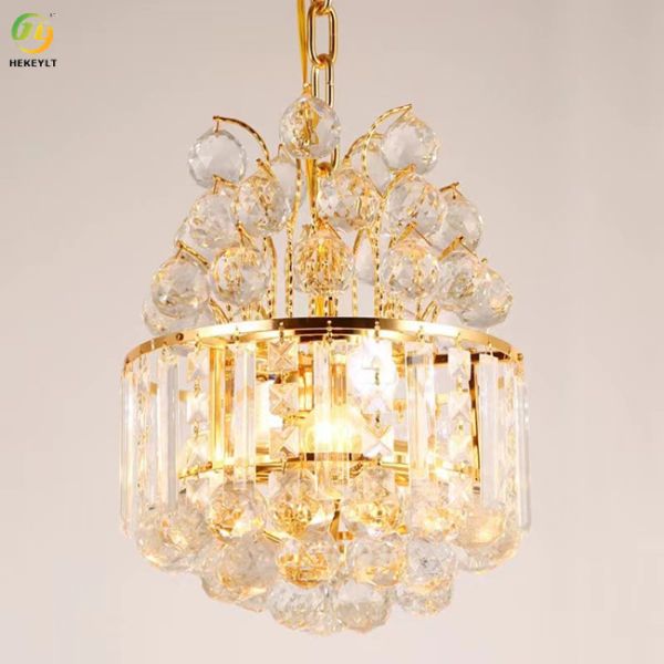 Современное золото СИД K9 Кристл привесное светлое вокруг вися потолочного освещения