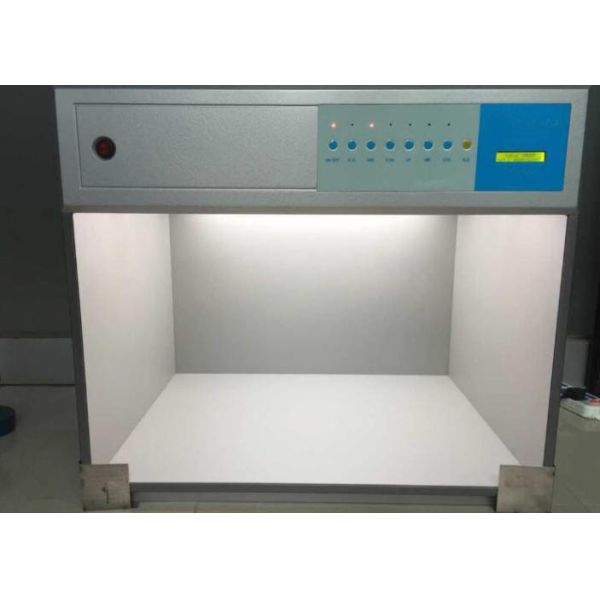 Delicate Pantone Color Viewing Light Booth , Color Matching Booth Long Service Life