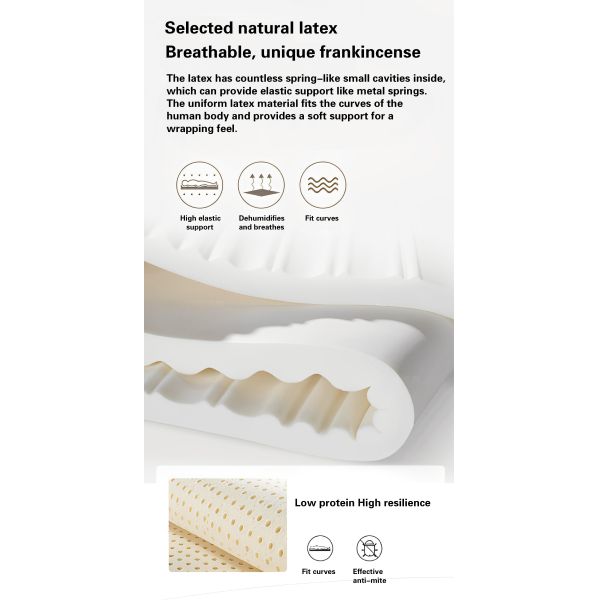 Massage Function Fabric Covered Independent Spring Mattress for Custom Size Bed Frame