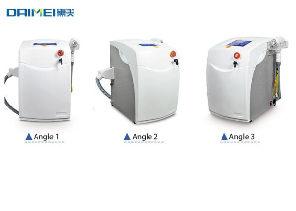 Protable 808nm Diode Laser Hair Removal Machine Painless 15*15mm Spot Size