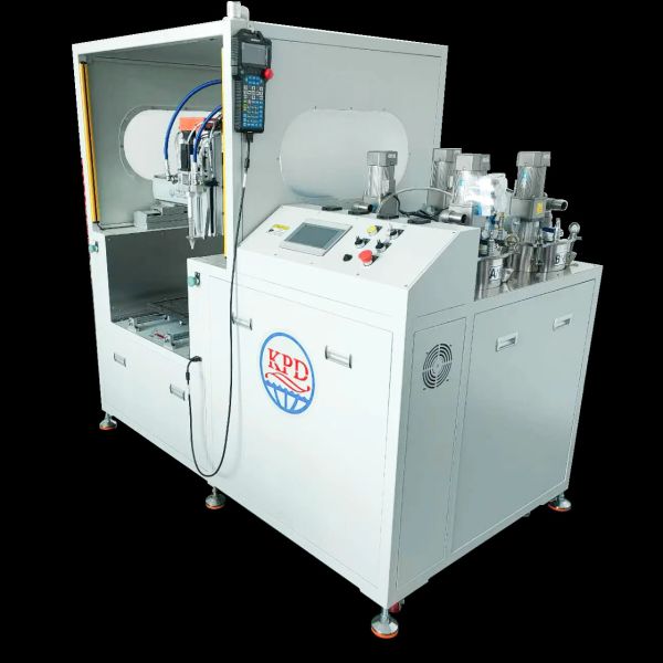 Two Parts Epoxy Silicone Urethanes Dispensing Potting Machine