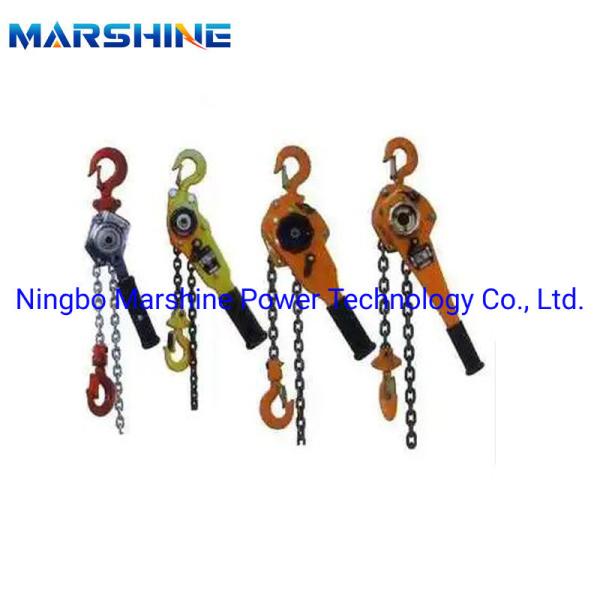 1-3 Strands Load Chain Hand Operated Lever Chain Hoist For Conductor Sagging Wrenching