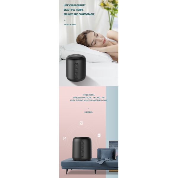 Wholesale Wireless Outdoor Mini Bluetooth Speaker Portable Rechargeable Surround Sound Bluetooth Speakers for Playing Music
