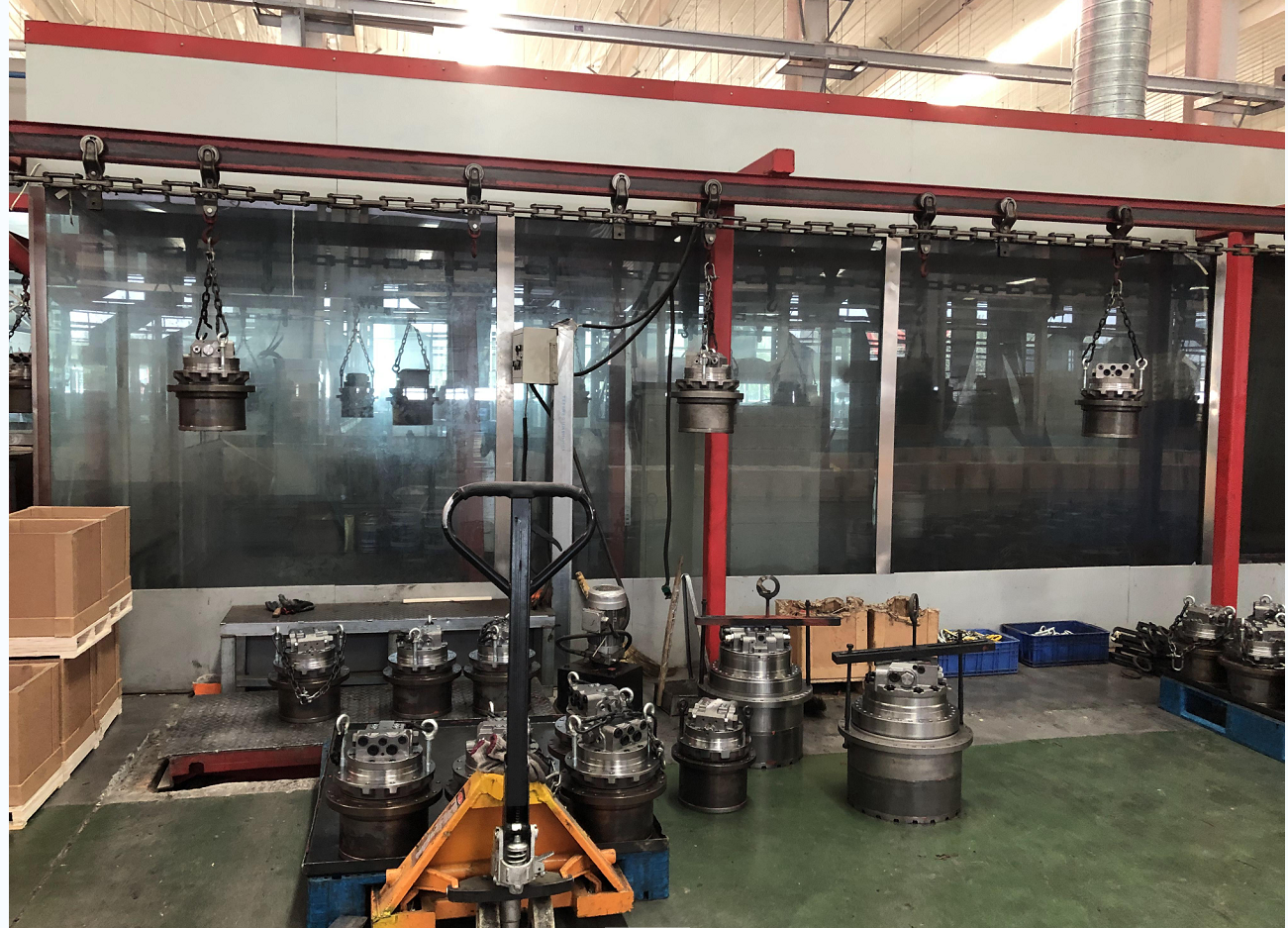 Коробка передач качания экскаватора уменьшения PC138 22B-26-01130 качания экскаватора