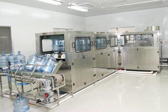 220V Máquina de Llenado de Agua Pura de 5 Galones 2500*1200*1800mm