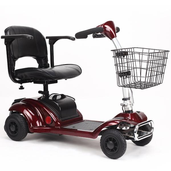 Liftable Armrest Elders Mobility Scooter Electric Motorized Wheelchair For Disabled