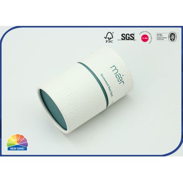 Алюминиевая фольга вокруг бумажной упаковывая трубки текстурирует выбивать