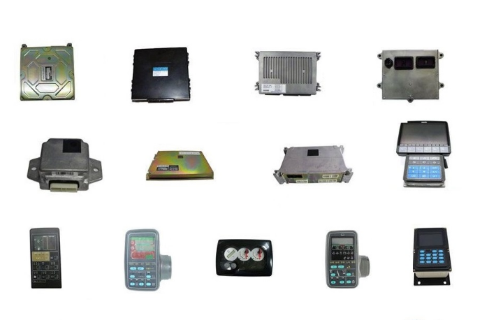 21N8-35002 pour des pièces d'excavatrice de panneau de moniteur de HYUNDAI R215-7