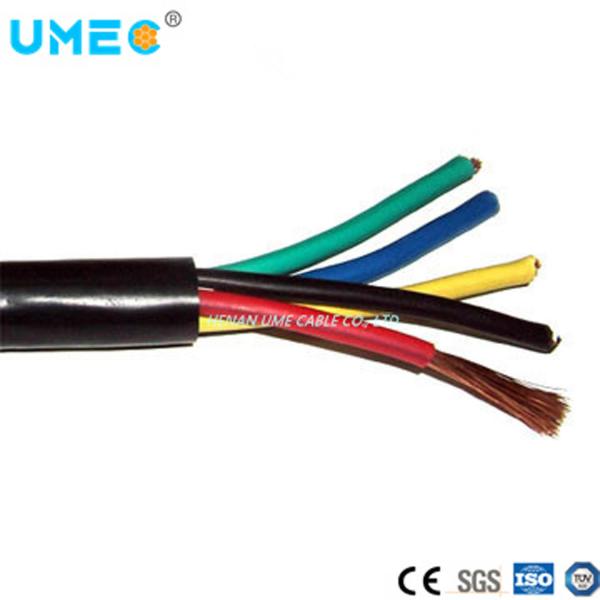Amostra grátis de fios de cobre elétricos de PVC isolados de PVC revestidos de fios flexíveis H03vvf H05vvf