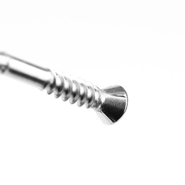 SS 316 Flat Head Chipboard Screw for Outdoor Wood Projects Metric Measurement System