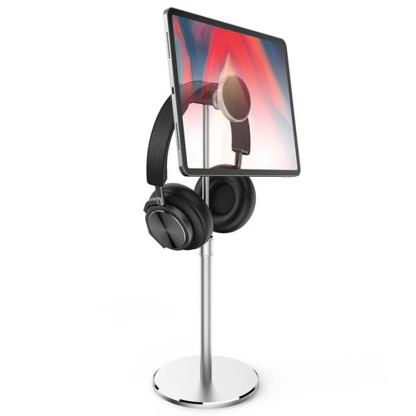 12.9 Inch 180degree Headphone Tablet Stand / Gaming Headset Holder