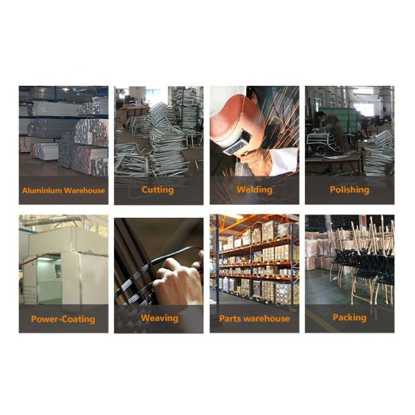 Patio Metal Arm Chairs Outdoor Garden Furniture Indoor Dining Chairs Set