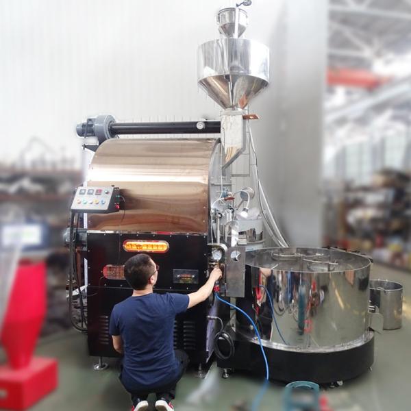 コーヒーロースター 工業用 工場用 コーヒーロースタリングマシン 50kg 60kg PLC制御付き