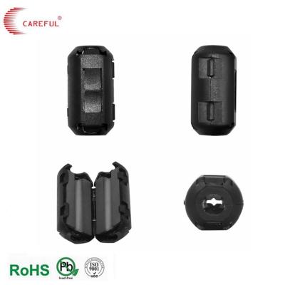 Plastic Case Clip On Ferrite Ring Core Clamp Ferrite Core With Hole 7/8/9/11mm