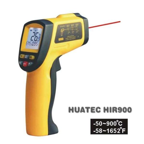 Тип термометр пушки 900℃ инфракрасного лазера цифров Handheld