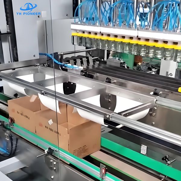 Machine d'emballage de cartons de miel en bouteilles de verre avec construction en acier inoxydable pour divers besoins d'emballage