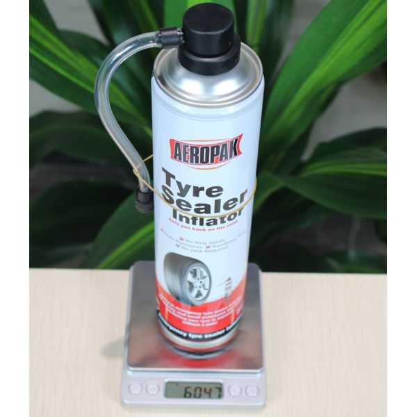 Non - Toxic 600ml Emergency Tyre Repair Inflator For Rubber Bike , Motorcycle