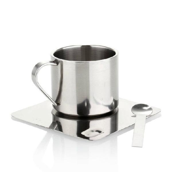 Professional Stainless Steel Tumblercustom Coffee Mugs With Lid Spoon