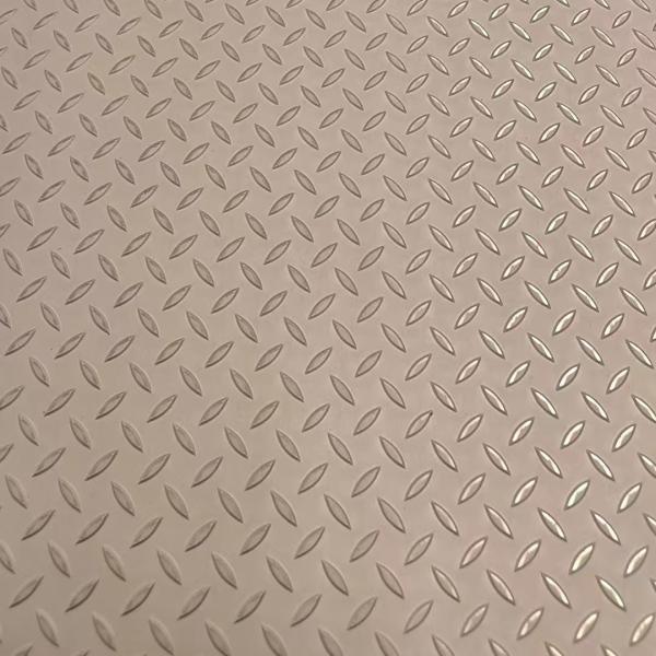 AISI304 Rice Patteren Anti-slip Stainless Checker Plate 2.0 - 8.0mm