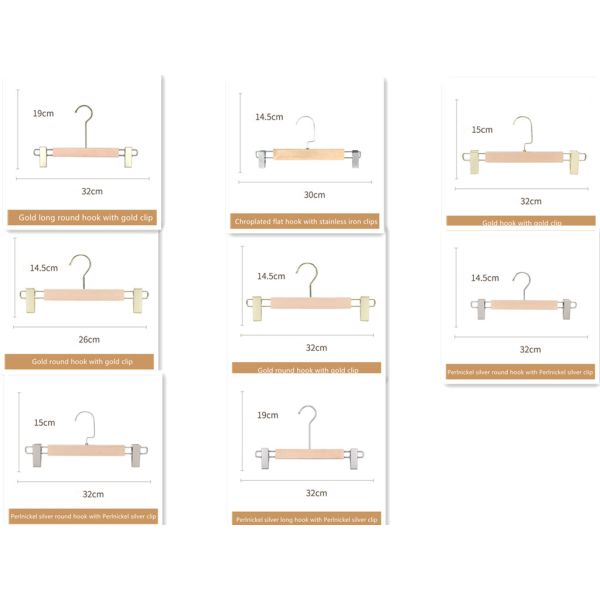 Твердые деревянные вешалки костюма производят шкаф вешалки брюк для магазина одежды