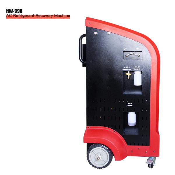 A C.A. automática da máquina da recuperação do líquido refrigerante de 1HP R134a recarrega a máquina para o carro