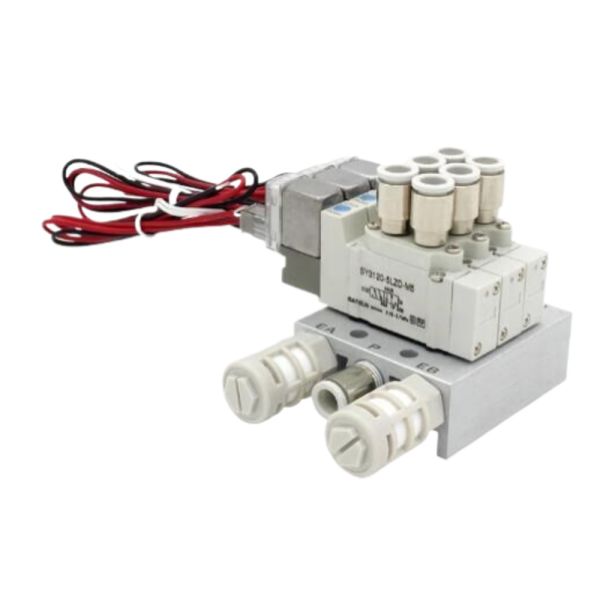 SY3320-6LZD-C8 SMC Solenoid Valve 3 Position Closed Center DC12V Port Size Ø8