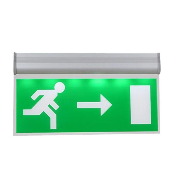 AC85-265V 3W Fire Ceiling Mounted Emergency Light with High CRI Ra80 and ABS