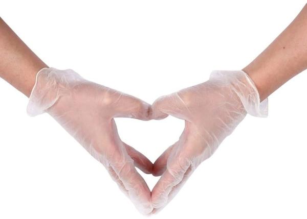 5.5g PVC Medical Vinyl Examination Gloves