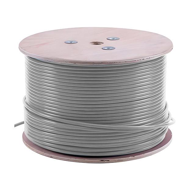 FTP CAT 5E Gray 0.515mm Copper Ethernet Cable Pass Fluke 1000FT