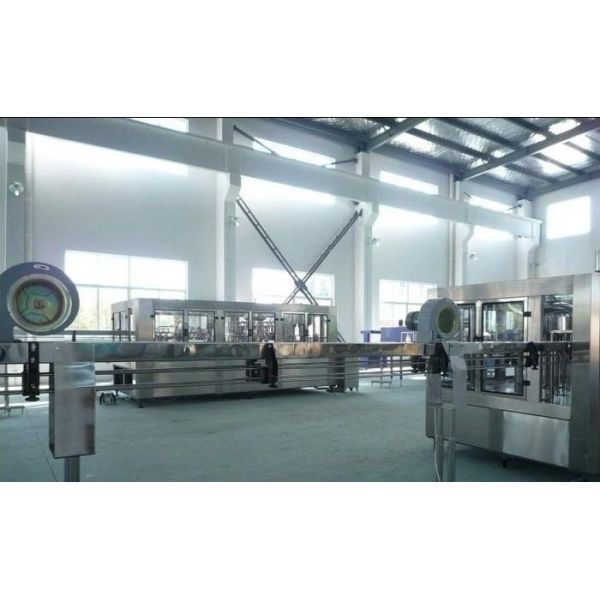 PLC automatic ControlReverse Osmosis Drinking Water Treatment Plant Filling Transportation Capping Drinking Water Plant