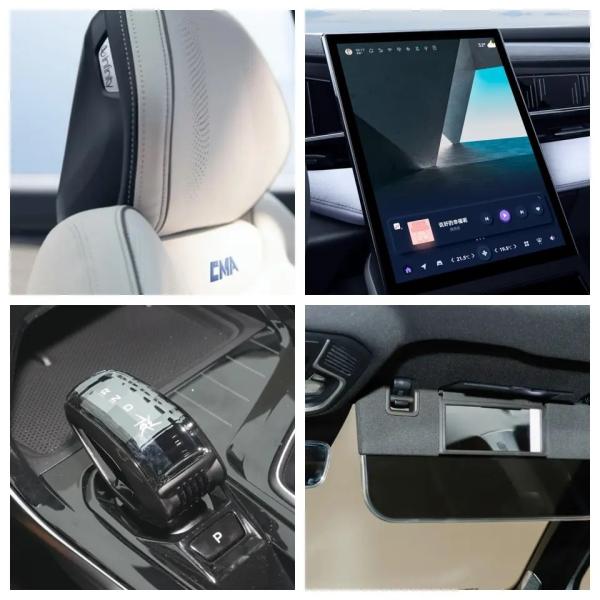 Compacto SUV eléctrico Geely EV Car 1.5T 181HP L4 5 puertas 5 asientos Boyue L hecho con asientos de cuero