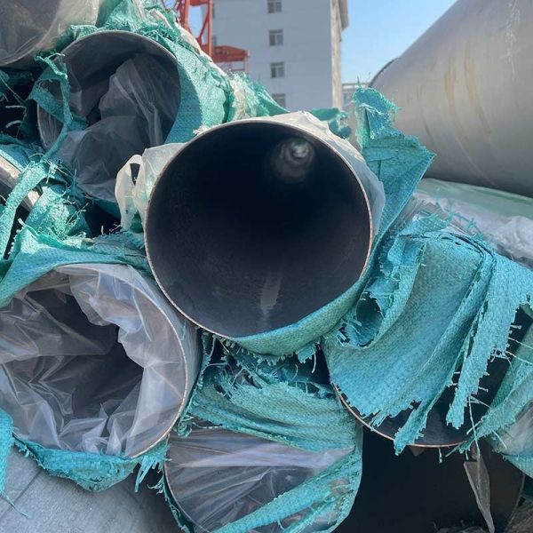 SSAW сварило округлую форму толщины 1.5mm трубы нержавеющей стали