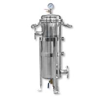 Système industriel de purification de l'eau en acier inoxydable avec remplacement facile du filtre