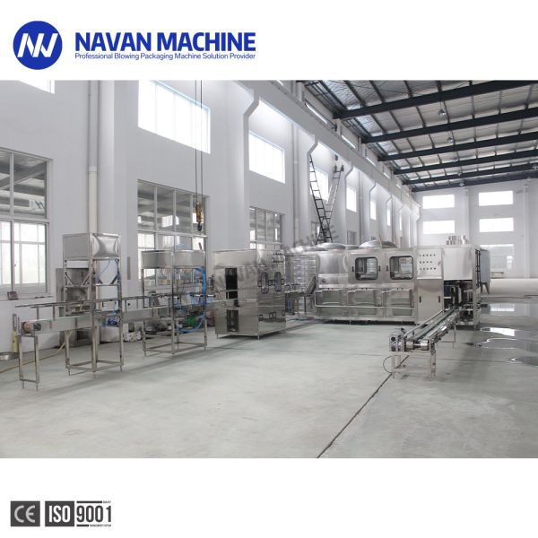 600BPH Full Automatic 5 Gallon Water Filling Machine Production Line