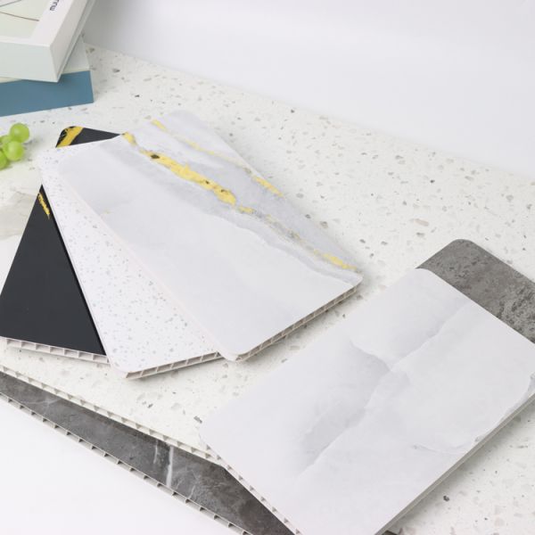 Eco Friendly Waterproof PVC Shower Wall Panel Easy Clean Surface