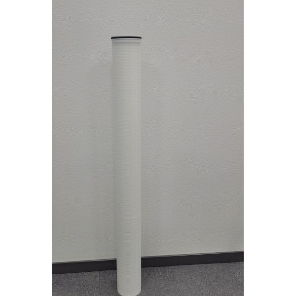 60 Inches High Flow Filter Cartridge with Polypropylene Pleated Media for 0.1um-100um Water Filtration